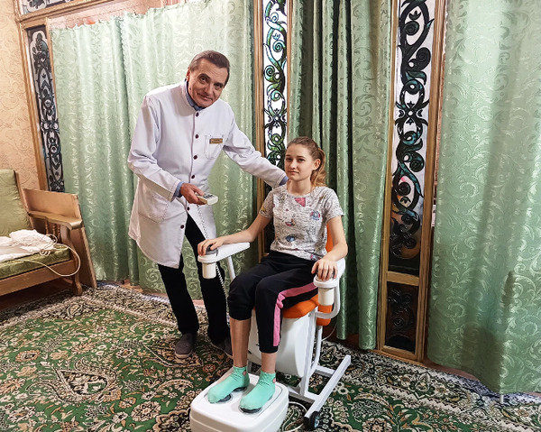 В больнице Асбеста появился аппарат для эффективной восстановительной терапии детей